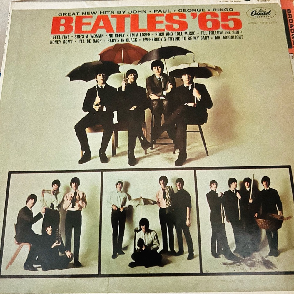 Beatles ‘65 Vinyl Record Album